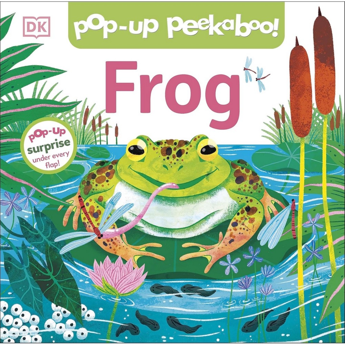 Pop-Up Peekaboo! Frog : مفاجأة منبثقة تحت كل رفرف تأليف دي كيه - 4 يناير 2024