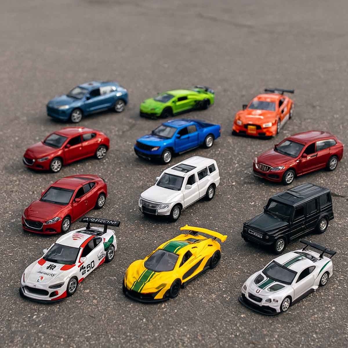 باور جوي مقياس 1:43 فـروم فـروم مجموعة سيارات معدنية مرخّصة 3 في 1 للأولاد، عمر 3-4 سنوات