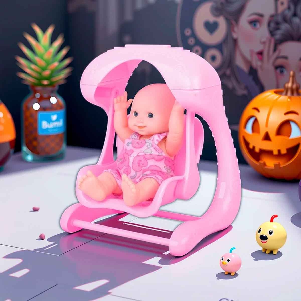 باور جوي 5 انش بيبي كايلا ميني مي دمية متنوعة للبنات، عمر 3-4 سنوات