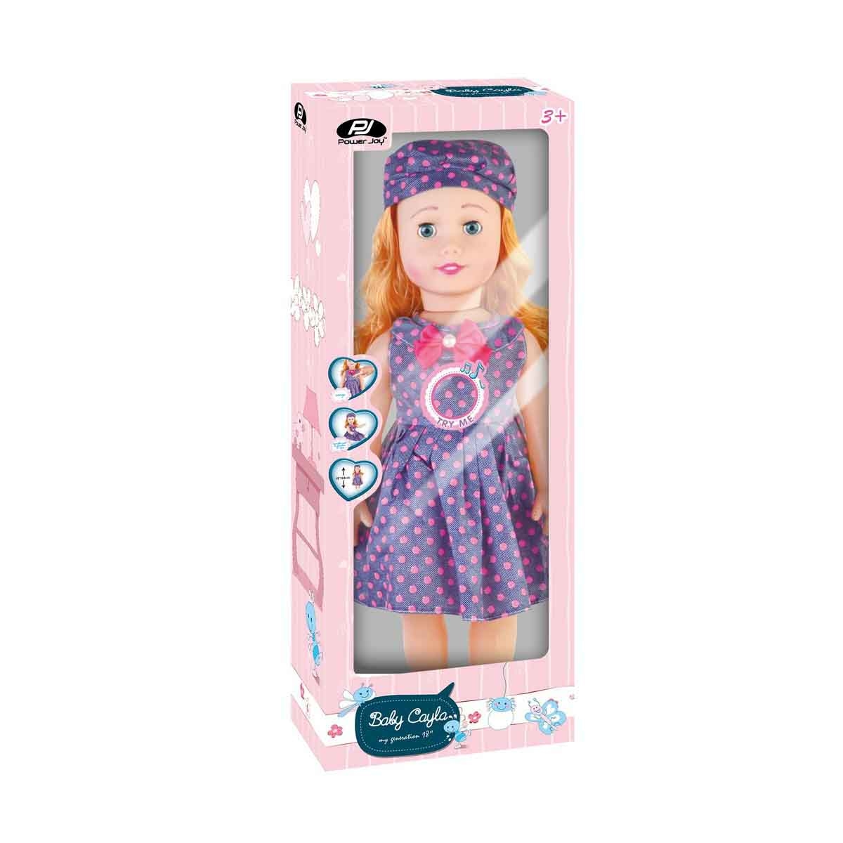 Power Joy 18" Baby Cayla My Generation Assorted Doll Girls, 3-4 Years
