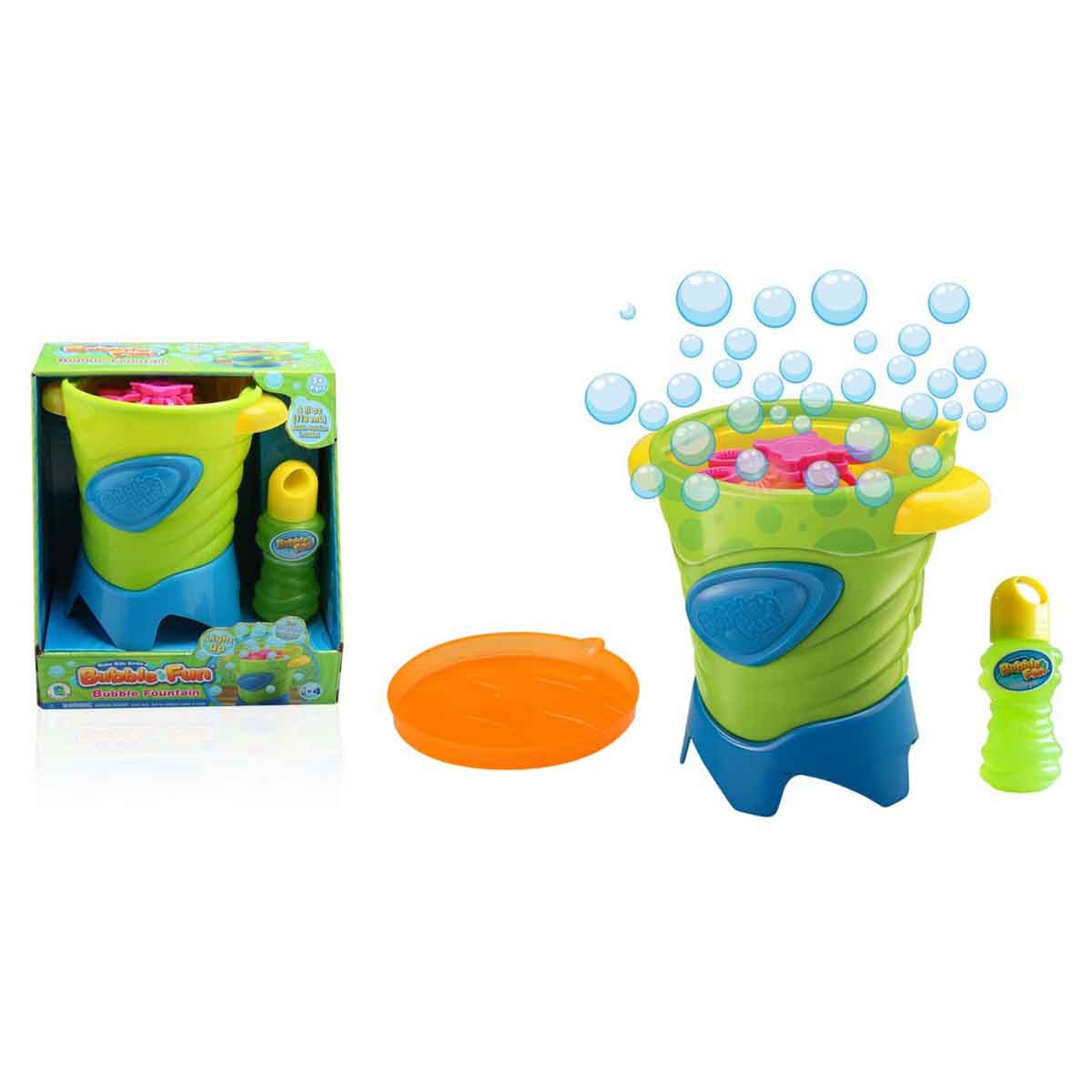 باور جوي نافورة فقاعات صانعة فقاعات مضيئة للجنسين، عمر 3-4 سنوات
