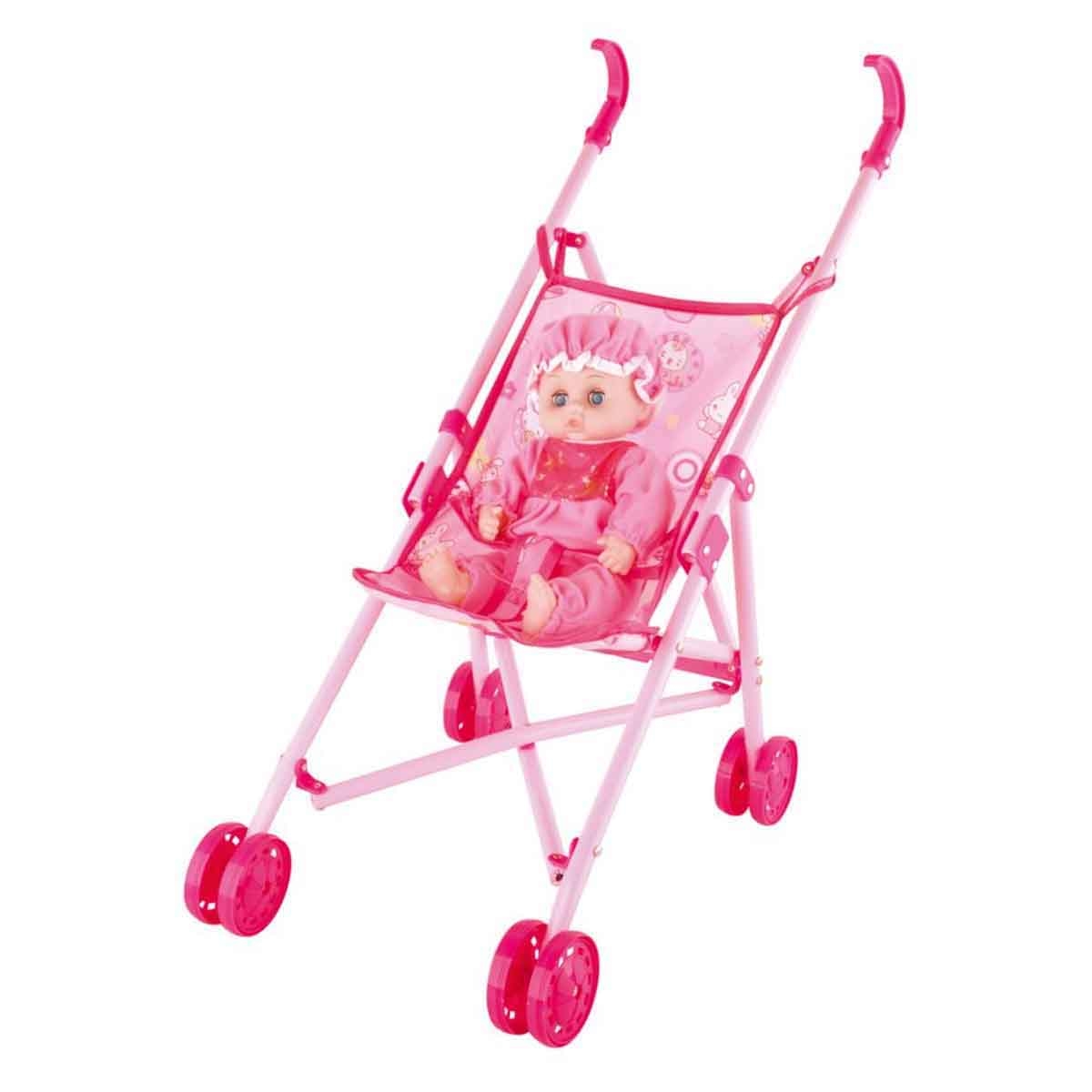 Power Joy 12" Cayla Trolley with Doll Set Girls, 3-4 Years