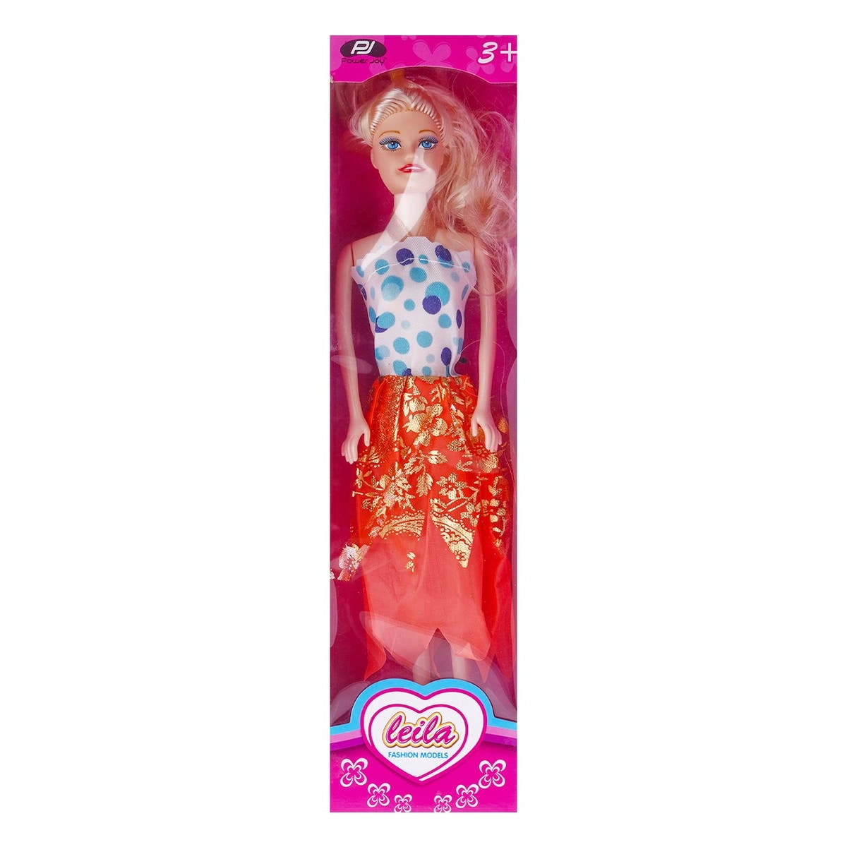 Power Joy Leila Assorted Fashion Doll Girls, 3-4 Years