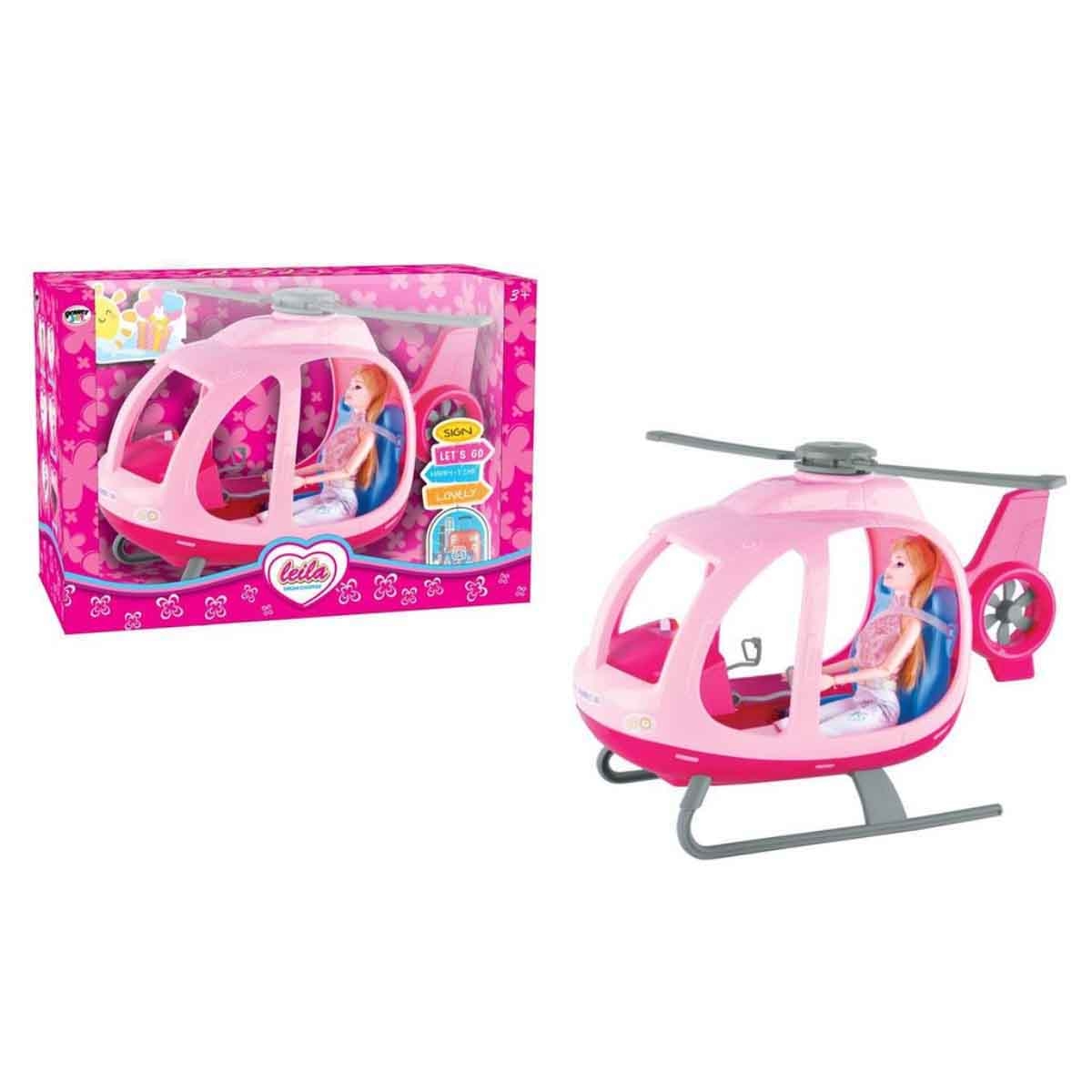 باور جوي دريم تشوبر ليلى 12 إنش مع طقم الدمية للبنات، 3-4 سنوات