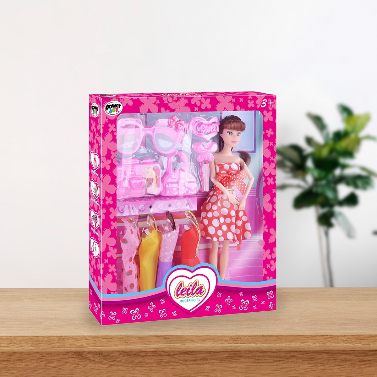 باور جوي ليلى الفتاة العصرية مجموعة دمى أزياء منوعة للبنات، 3-4 سنوات