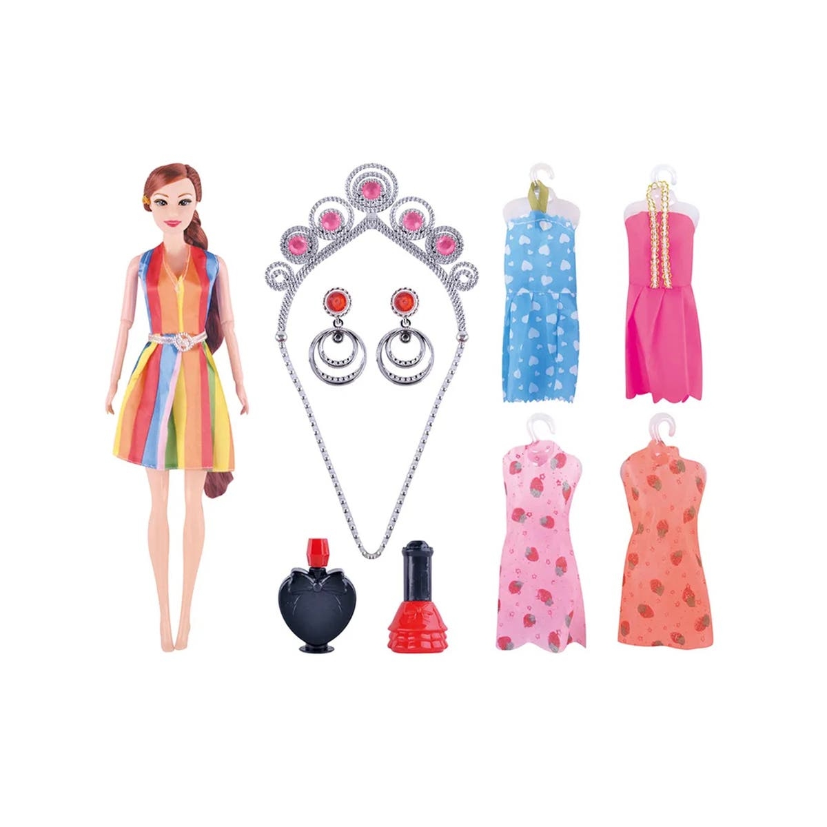 باور جوي ليلى الفتاة العصرية مجموعة دمى أزياء منوعة للبنات، 3-4 سنوات