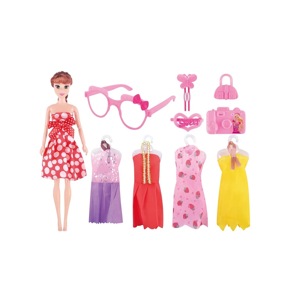 باور جوي ليلى الفتاة العصرية مجموعة دمى أزياء منوعة للبنات، 3-4 سنوات