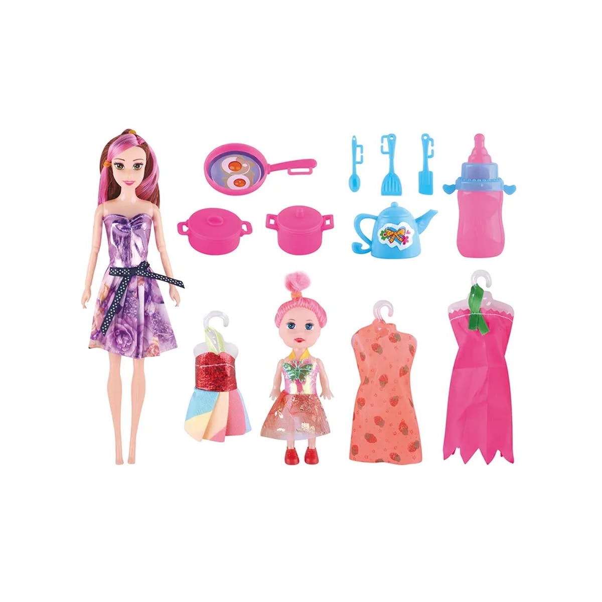 باور جوي ليلى الفتاة العصرية مجموعة دمى أزياء منوعة للبنات، 3-4 سنوات