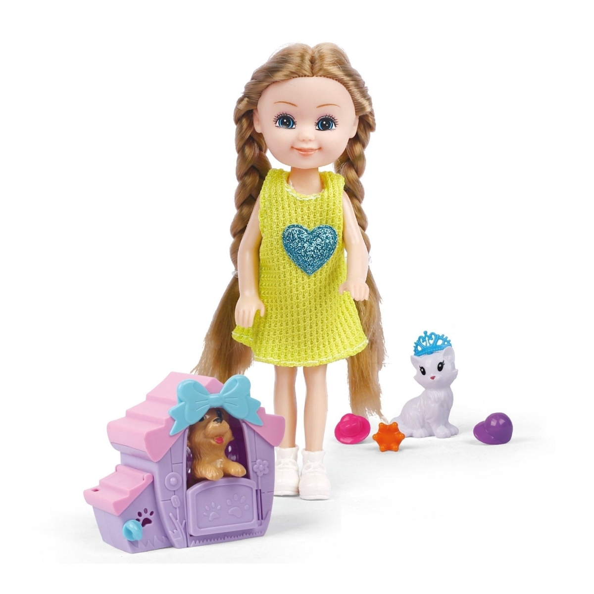 Power Joy Leila Sweet Home Assorted Fashion Doll Set Girls, 3-4 Years