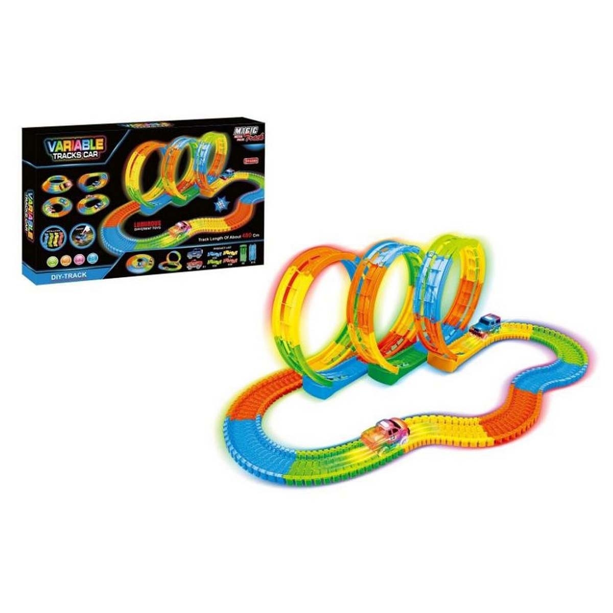 باور جوي ماجيك ميجا باك مسار لعب للأولاد، عمر 3-4 سنوات