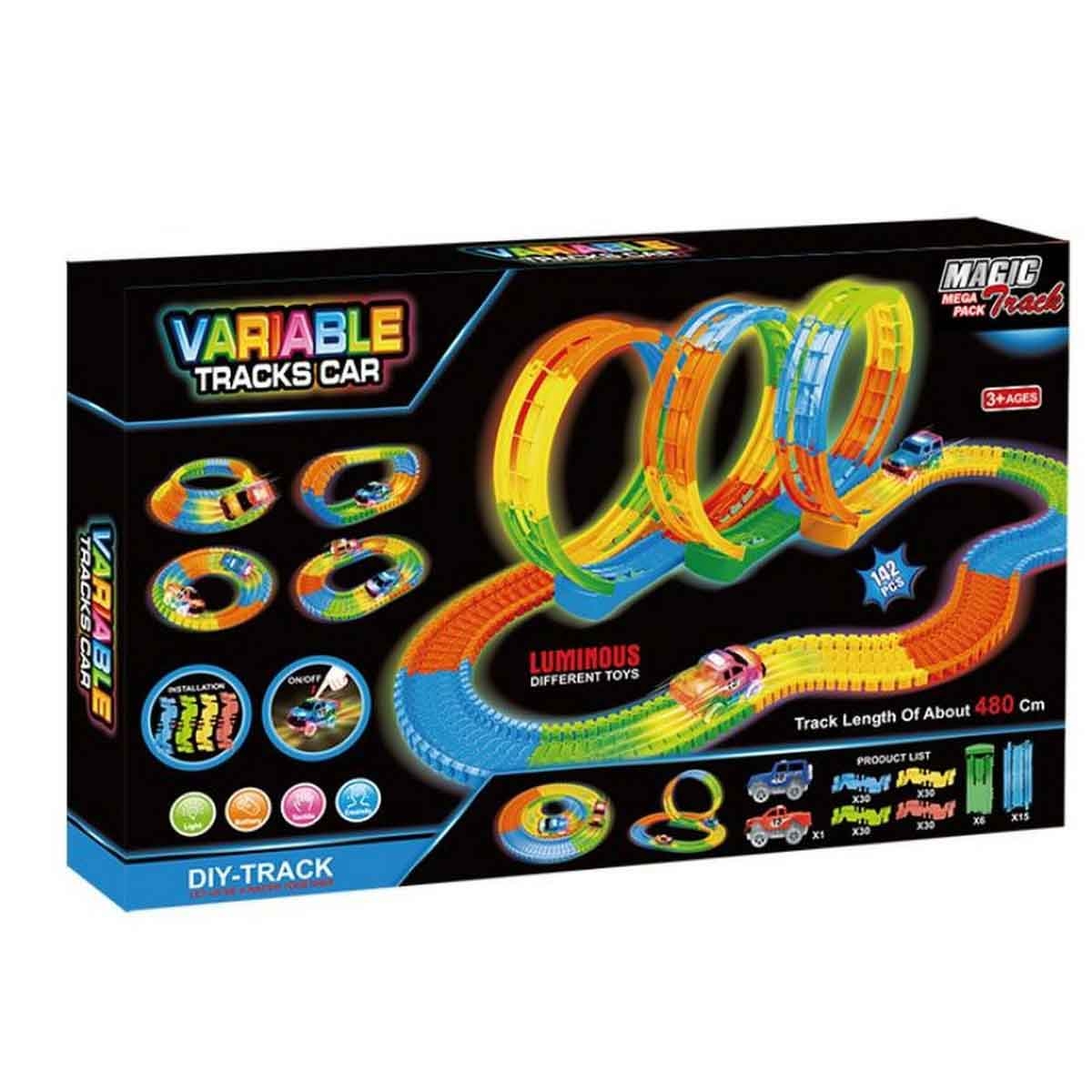 باور جوي ماجيك ميجا باك مسار لعب للأولاد، عمر 3-4 سنوات