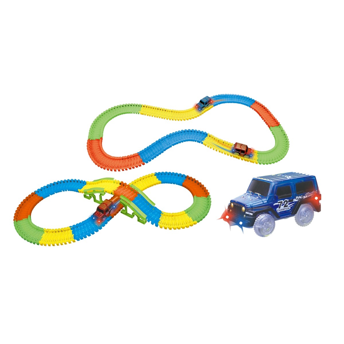 باور جوي مسار سحري بطول 11 قدم للأولاد، عمر 3-4 سنوات