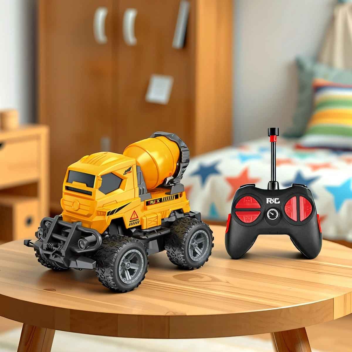 Power Joy Power Engine RC Assorted Construction Vehicle Boys, 5-7 Years