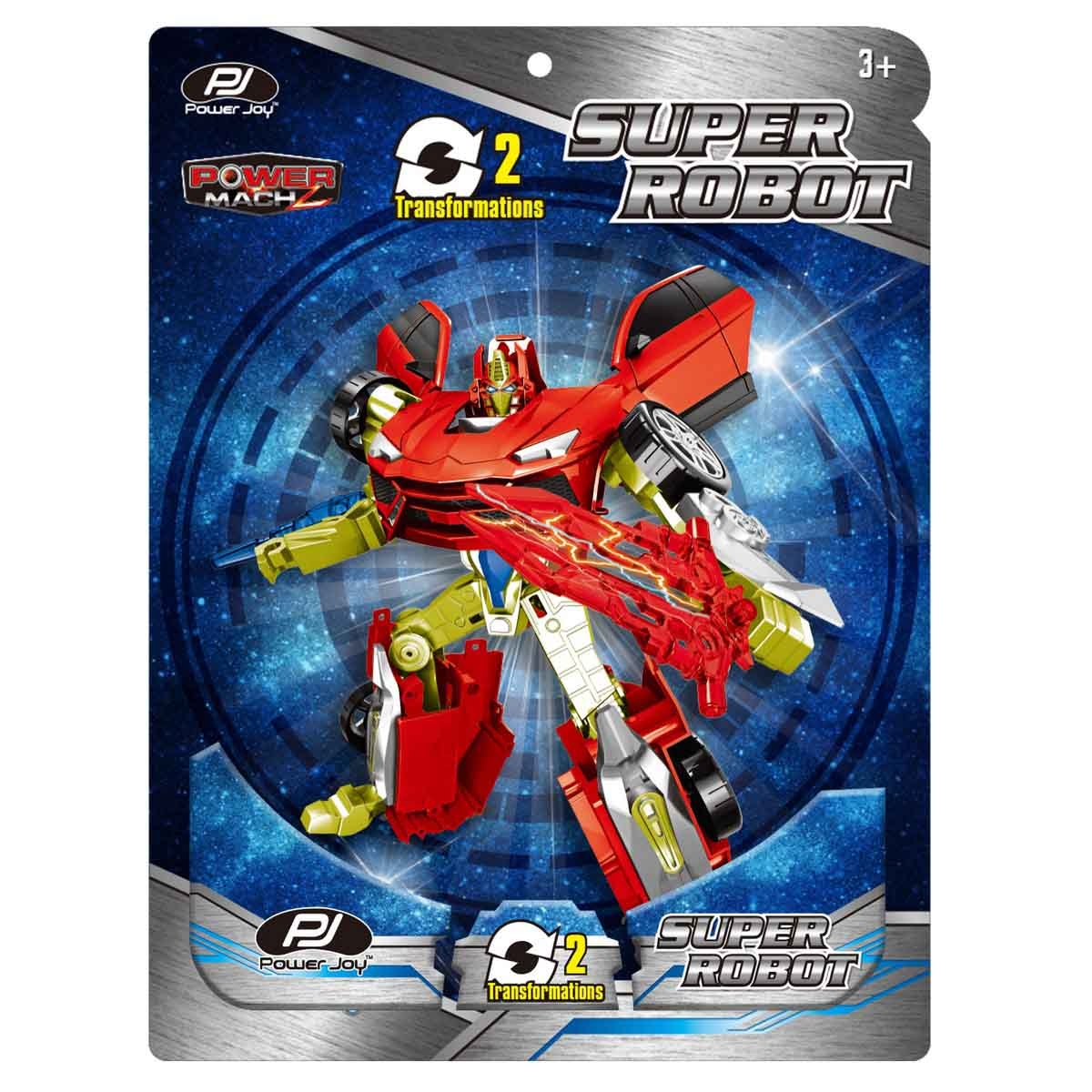 Power Joy Power Mach Super Robot Assorted Action Figure Boys, 3-4 Years