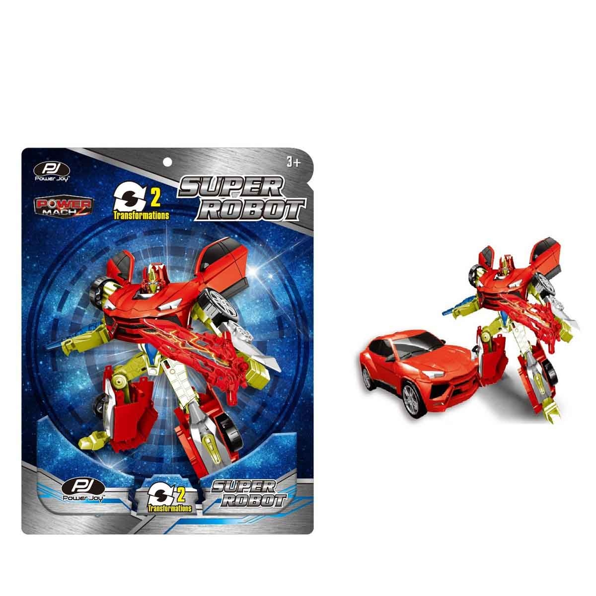 Power Joy Power Mach Super Robot Assorted Action Figure Boys, 3-4 Years
