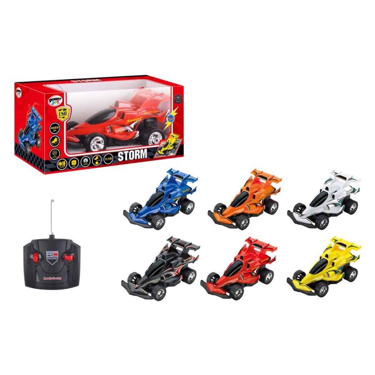 باور جوي سيارة ستورم ريموت منوعة للأولاد، 3-4 سنوات