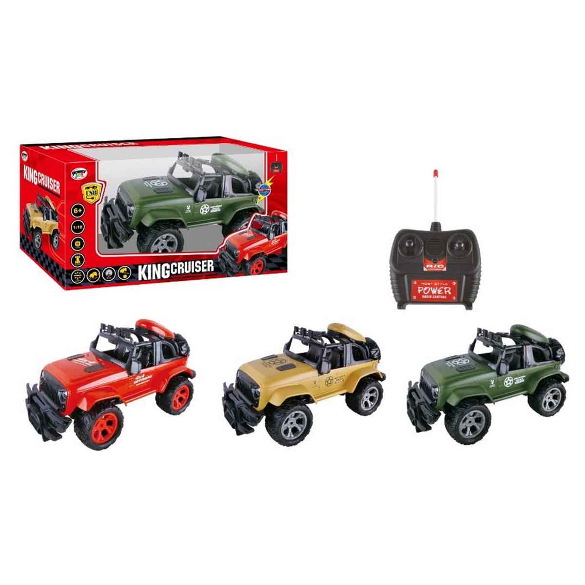 Power Joy 1:10 King Cruiser with Lights Remote Control Car Boys, 5-7 Years