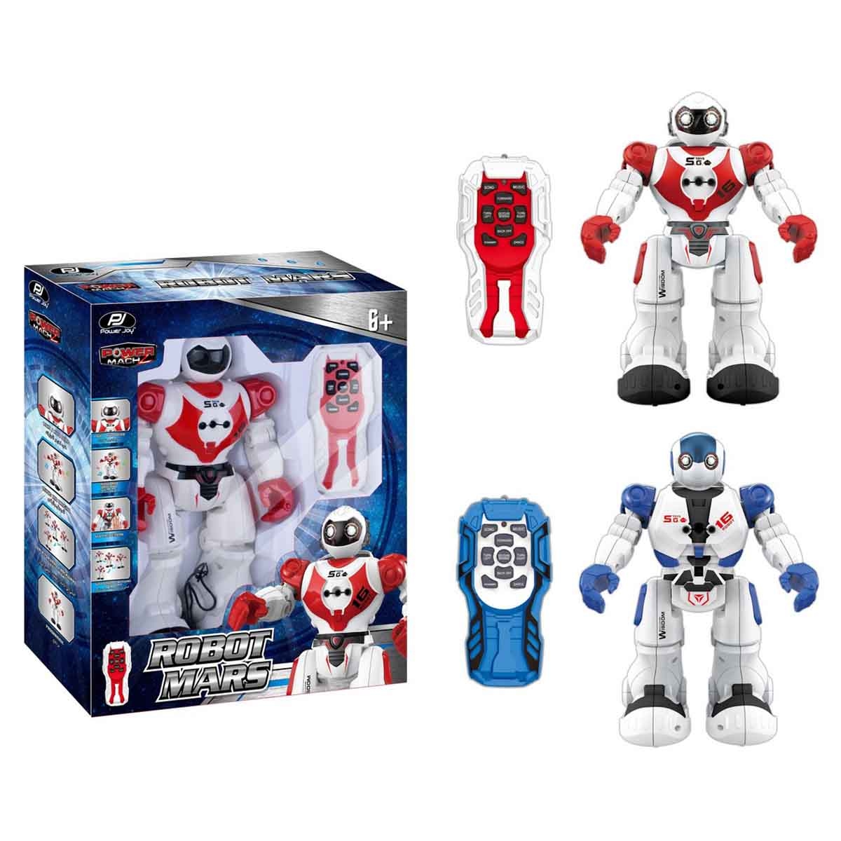 باور جوي مارس روبوت لعبة بالتحكم عن بعد للأولاد، عمر 5-7 سنوات
