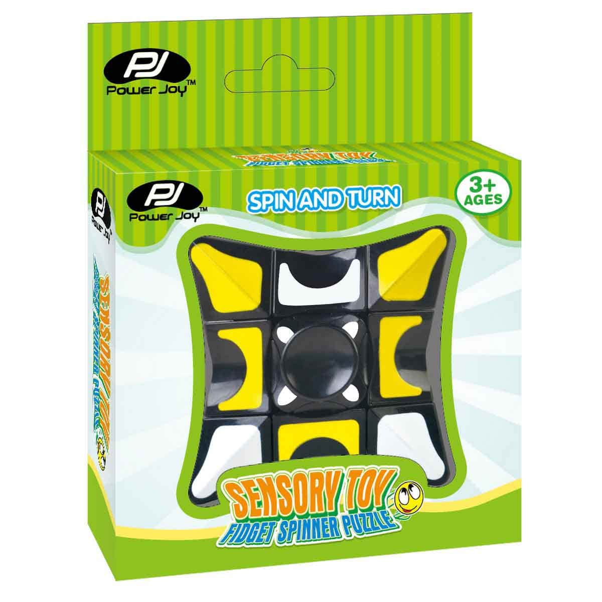 Power Joy Fidget Spinner Puzzle Sensory Toy Unisex, 3-4 Years