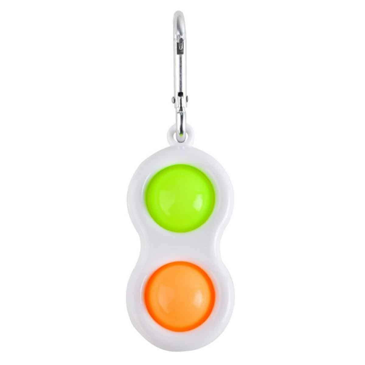 Power Joy Sensory Toy Dimple 2 Pop Key Chain Unisex, 3-4 Years