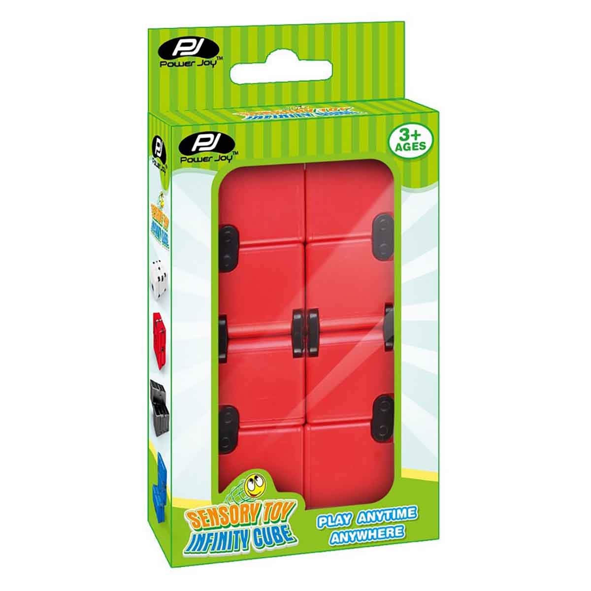 Power Joy Infinity Cube Assorted Sensory Toy Unisex, 3-4 Years