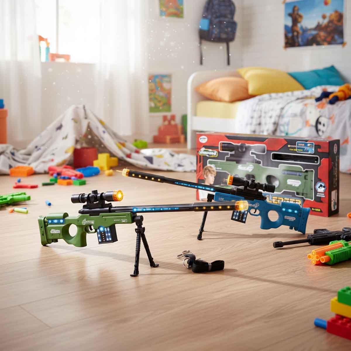 Power Joy Shooterz Challenger Assorted Blaster Boys, 5-7 Years