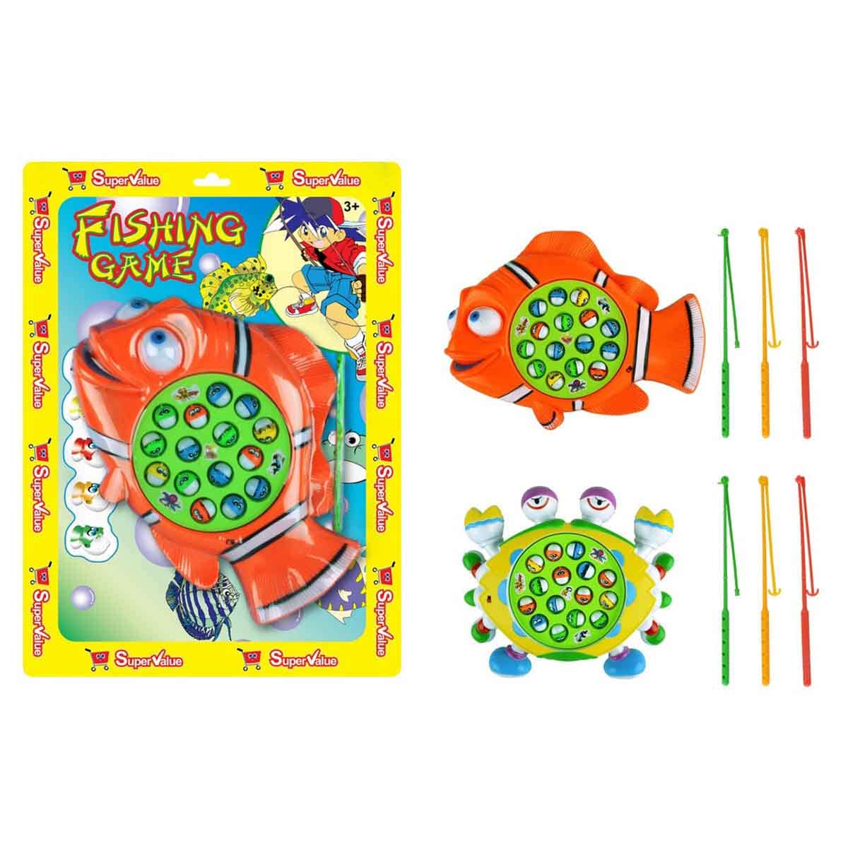 Power Joy Super Value Assorted Fishing Game Boys, 3-4 Years