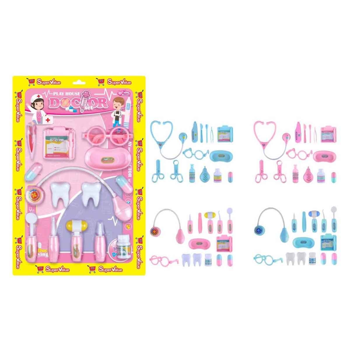 Power Joy Super Value Assorted Doctor Set Unisex, 3-4 Years