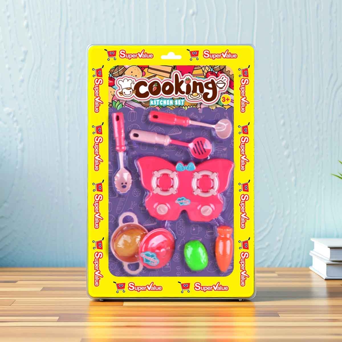 Power Joy Super Value Assorted Kitchen Set Girls, 3-4 Years