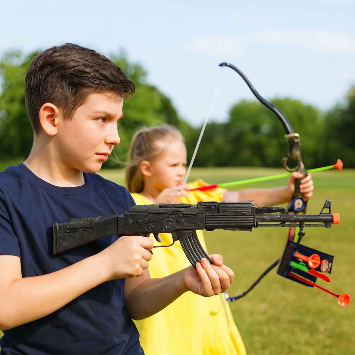 Power Joy Supervalue Police Assorted Play Set Boys, 3-4 Years