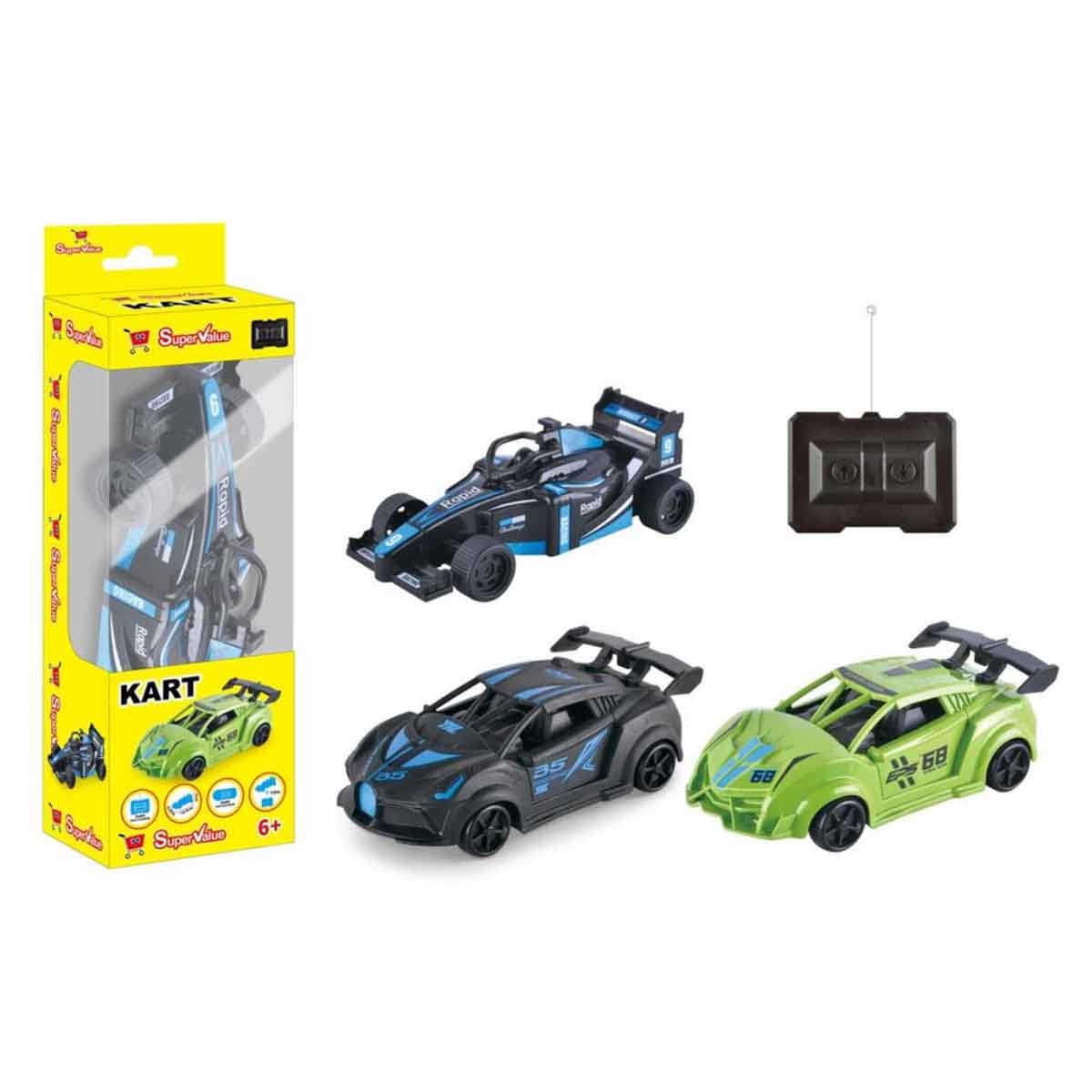 Power Joy Supervalue Remote Control Assorted Car Unisex, 5-7 Years