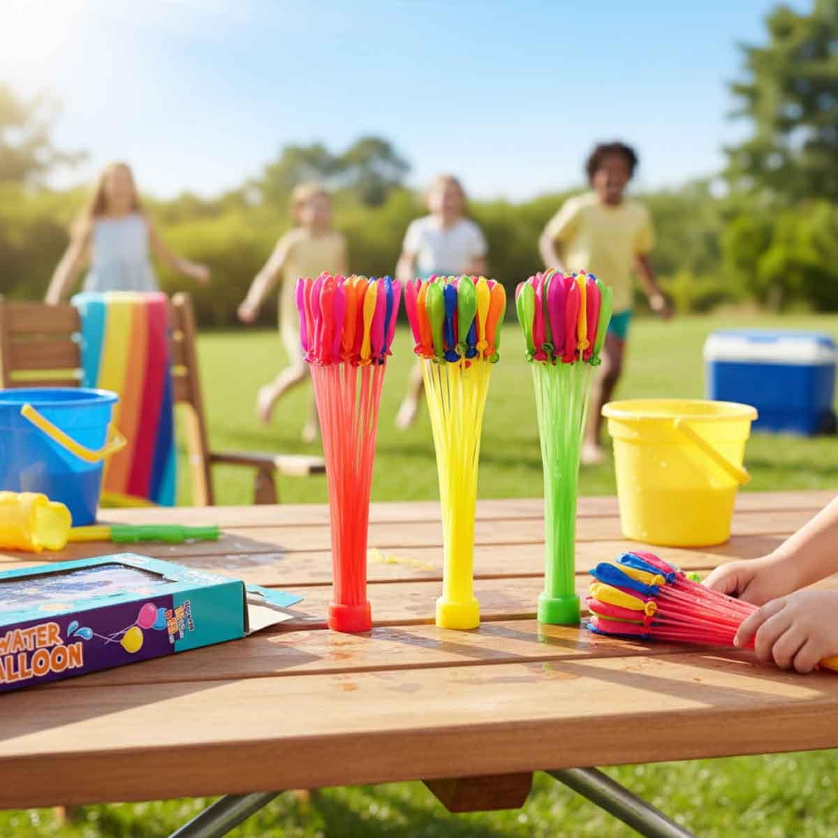 Power Joy 111-Piece Trendy Assorted Water Balloon Set Unisex, 8-10 Years