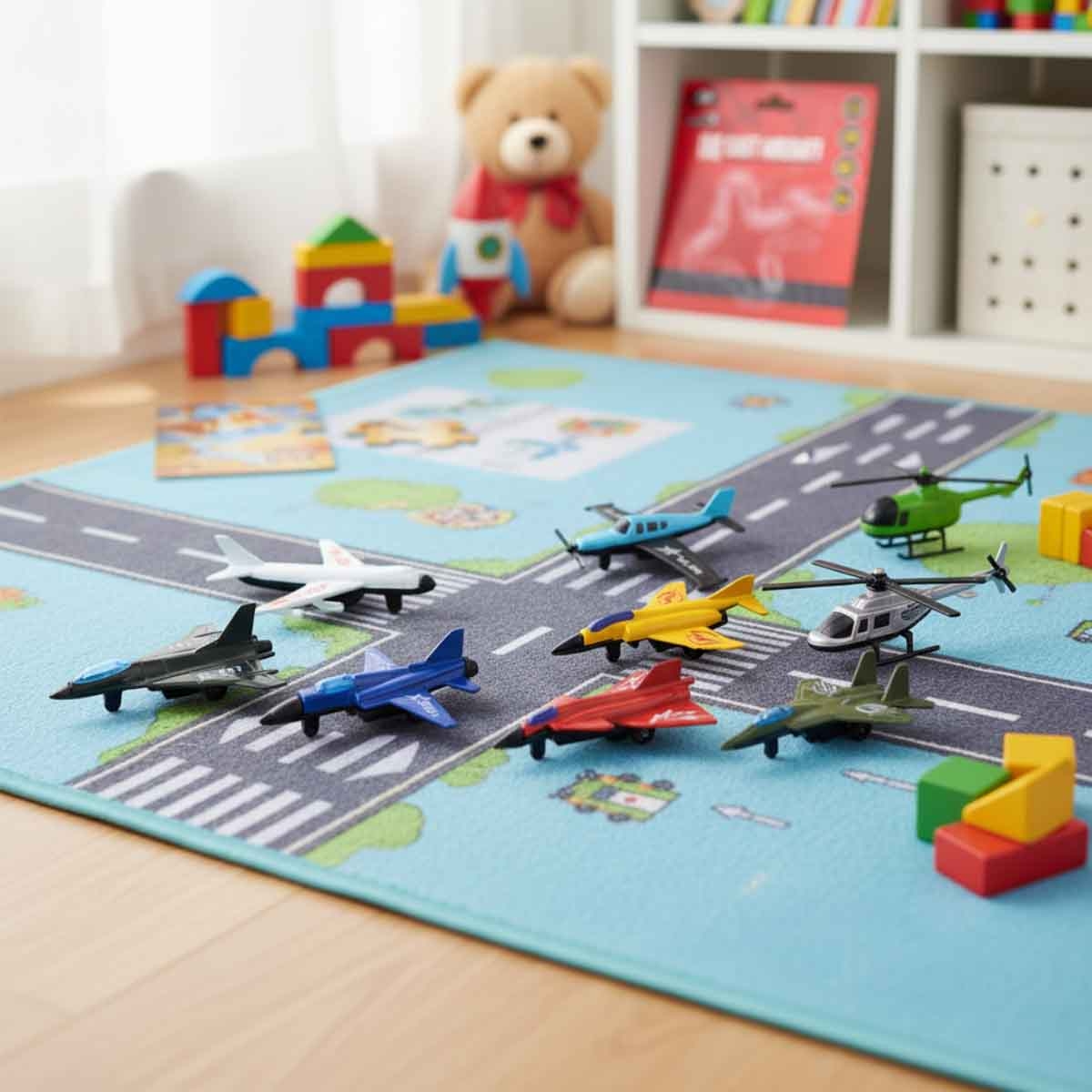 Power Joy Vroom Vroom Diecast Assorted Aircraft Unisex, 3-4 Years