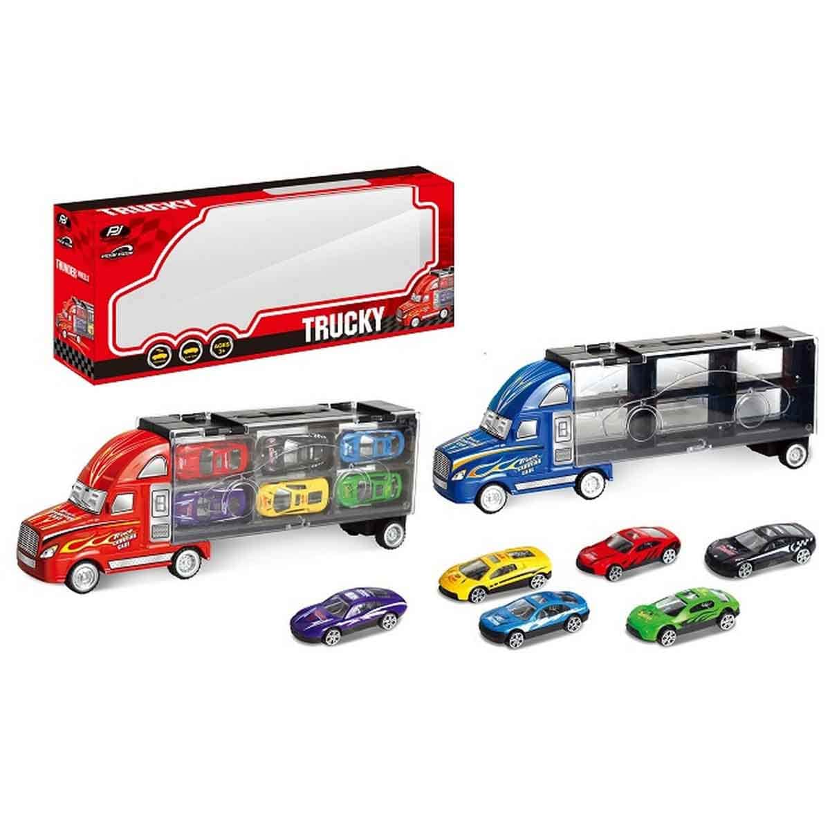 Power Joy Vroom Trucky Die Cast Vehicle Set Boys, 3-4 Years