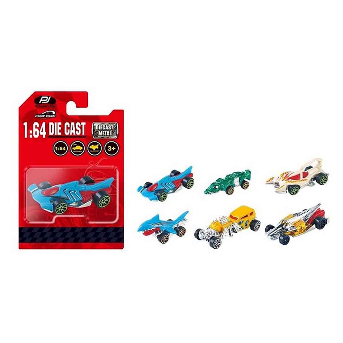 Power Joy Vroom Vroom 1:64 Scale Viper Assorted Diecast Car Boys, 3-4 Years