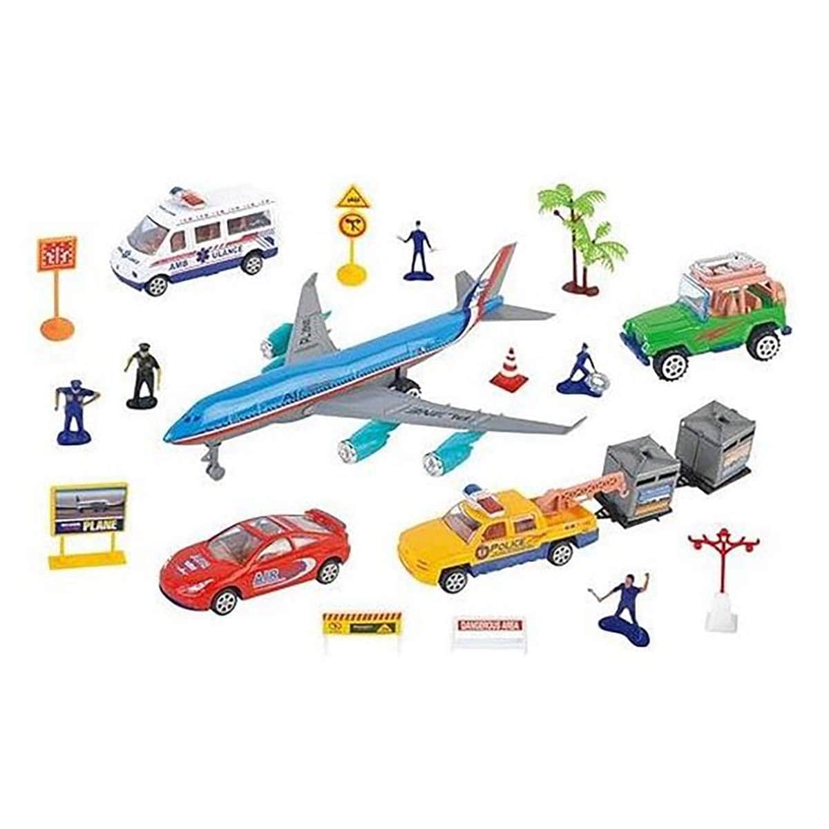 Power Joy Vroom Vroom Assorted Airport Playset Boys, 3-4 Years