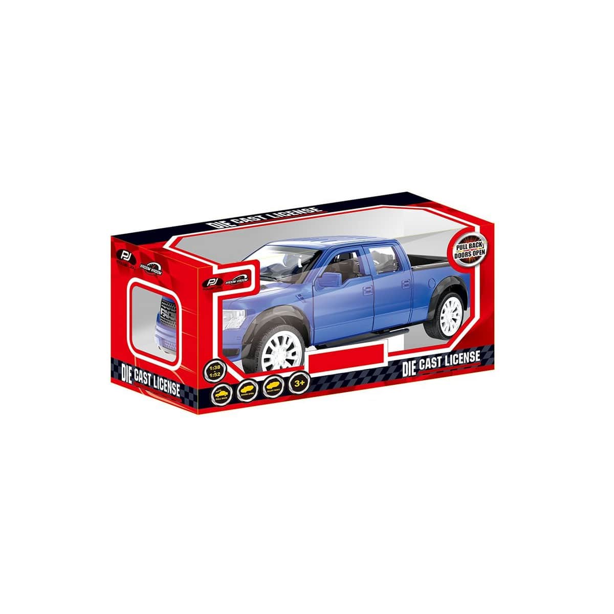 Power Joy VroomVroom Licensed Assorted Diecast Car Boys, 3-4 Years