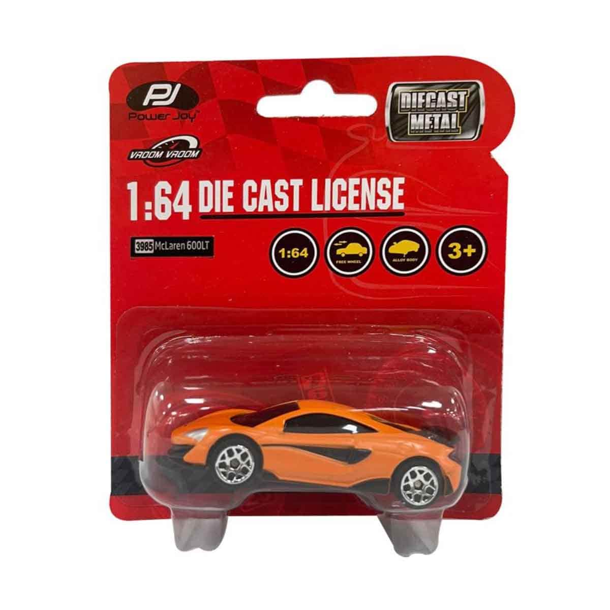 Power Joy Vroom Vroom 1:64 Diecast Licensed Assorted Vehicle Unisex, 3-4 Years