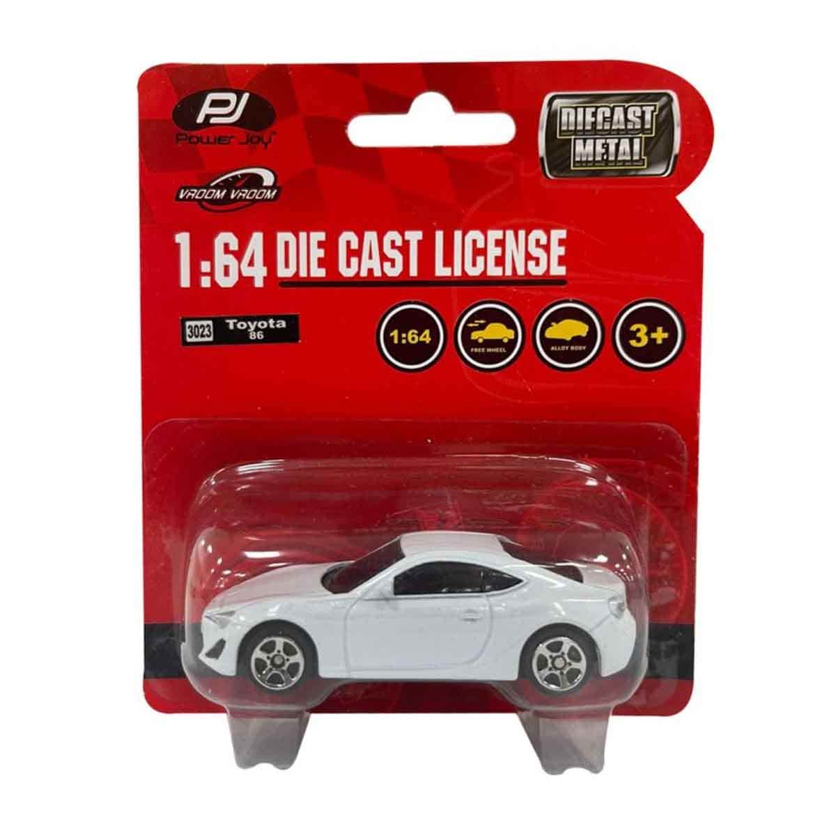 Power Joy Vroom Vroom 1:64 Diecast Licensed Assorted Vehicle Unisex, 3-4 Years