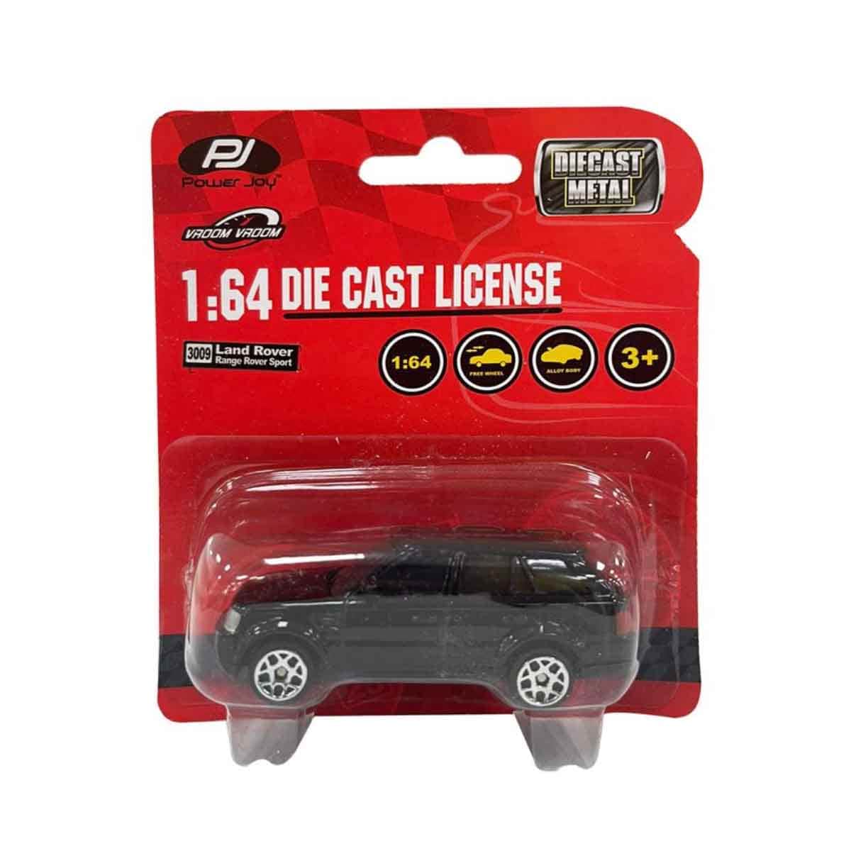 Power Joy Vroom Vroom 1:64 Diecast Licensed Assorted Vehicle Unisex, 3-4 Years
