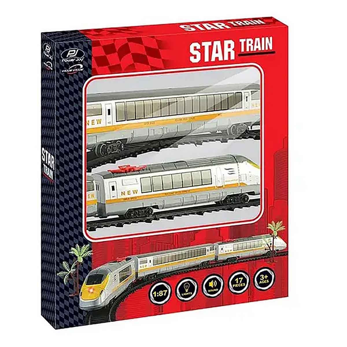 Power Joy Vroom Vroom Star Metro Train Set Boys, 3-4 Years