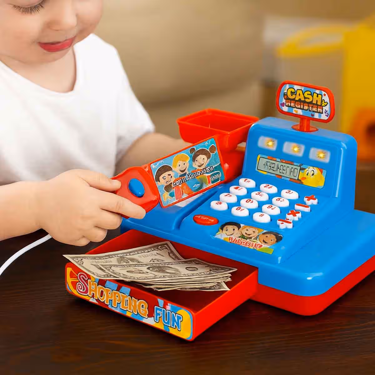 Power Joy Yum Yum Assorted Cash Register Unisex, 3-4 Years