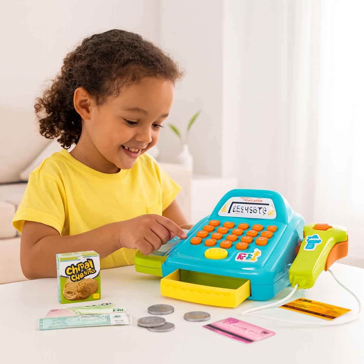 Power Joy Yumyum Assorted Mini Cash Register Girls, 3-4 Years
