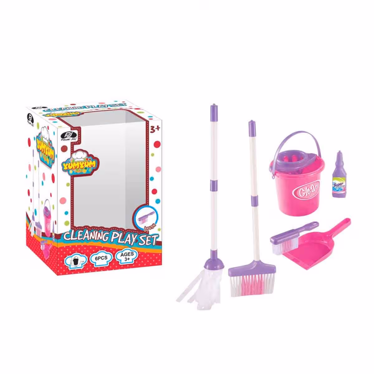 Power Joy Yumyum Cleaning Playset Girls, 3-4 Years