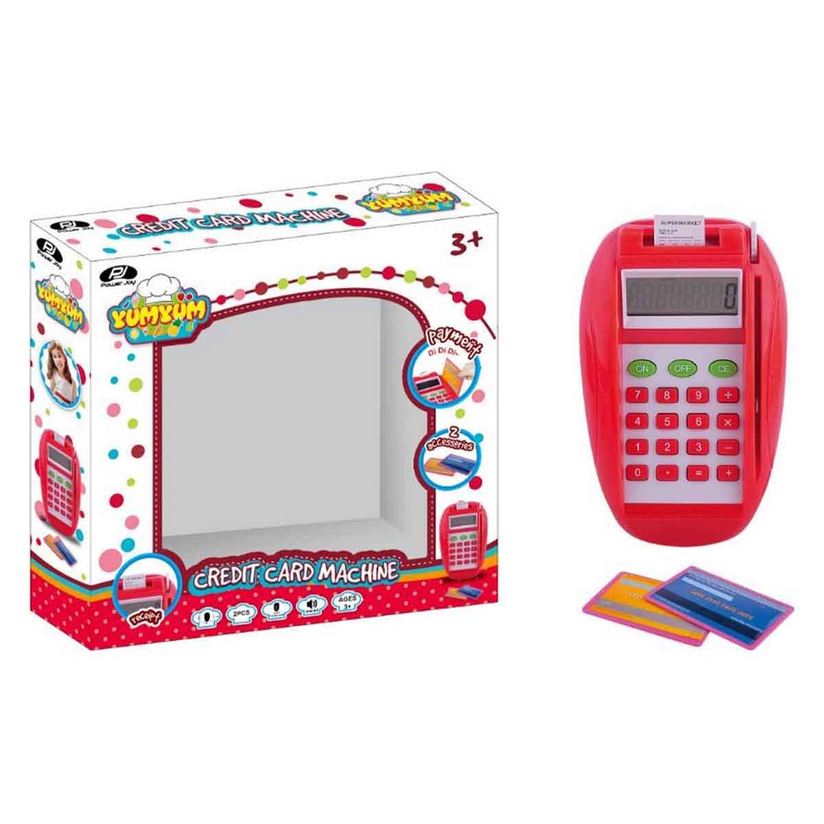 Power Joy Yumyum Credit Card Machine Unisex, 3-4 Years