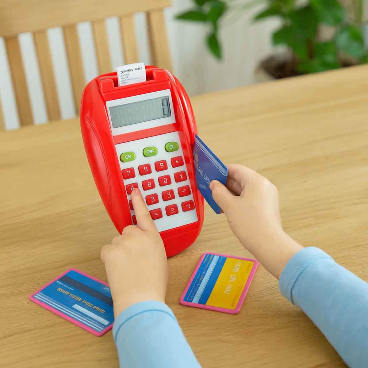 Power Joy Yumyum Credit Card Machine Unisex, 3-4 Years