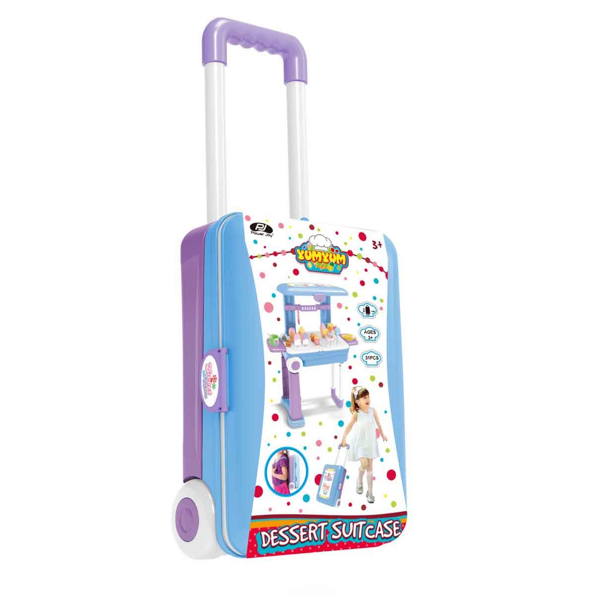 Power Joy Yumyum Dessert Suitcase Unisex, 3-4 Years