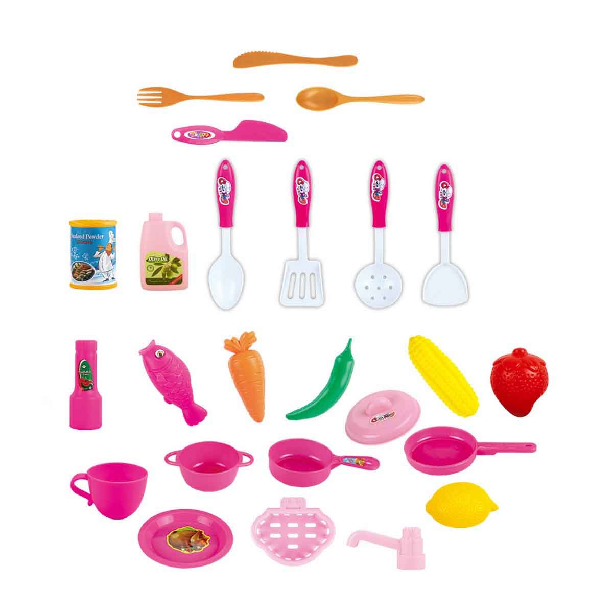 Power Joy Yumyum First Play Kitchen Set Girls, 3-4 Years
