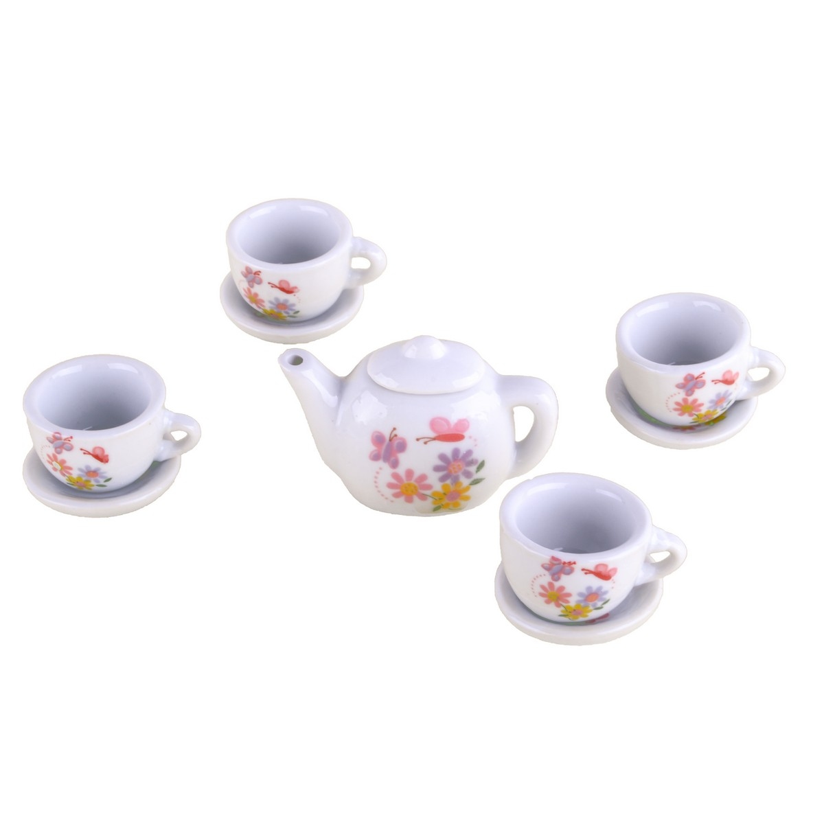 باور جوي يوميوم طقم شاي بورسلان للجنسين، عمر 3-4 سنوات