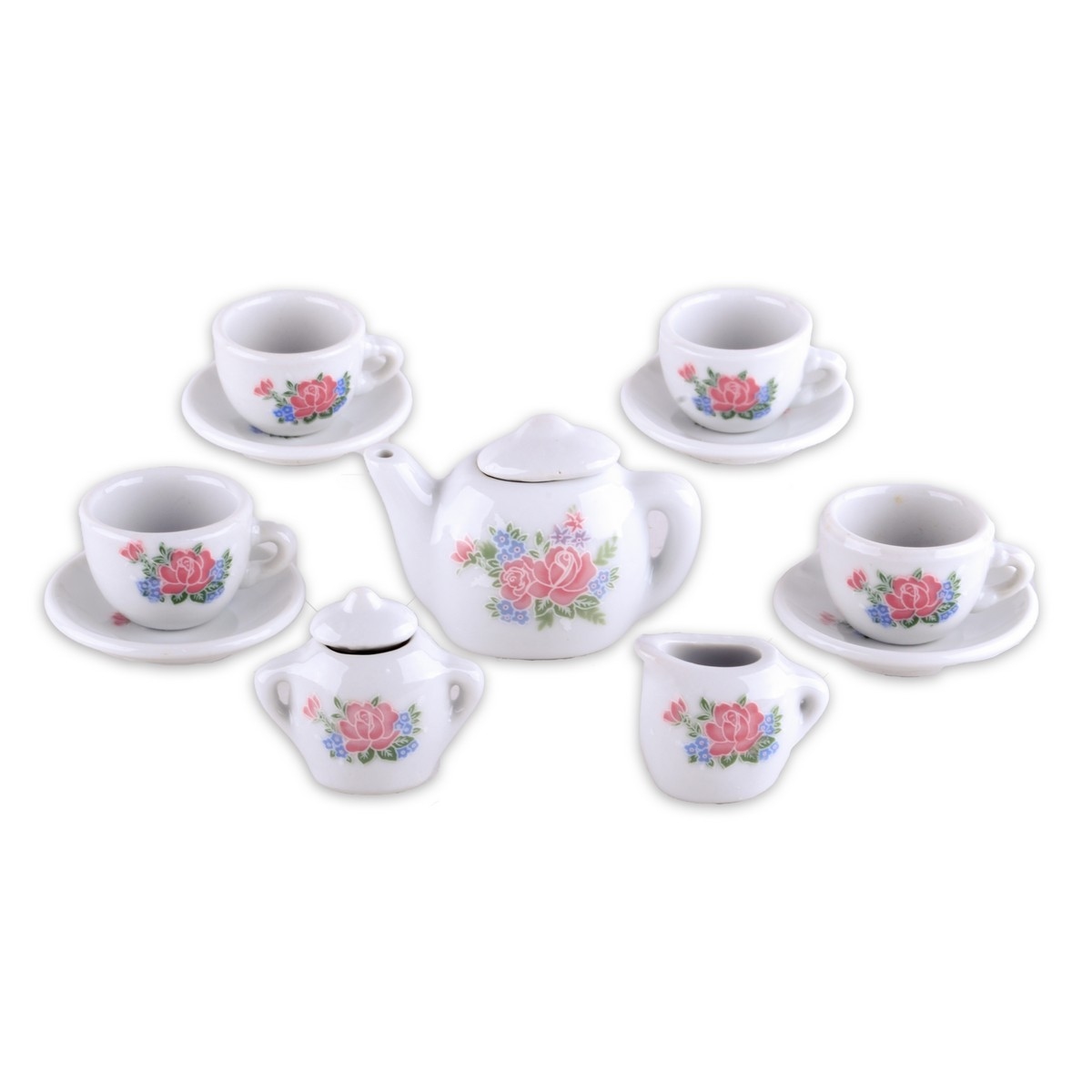 باور جوي يوميوم طقم شاي بورسلان للجنسين، عمر 3-4 سنوات